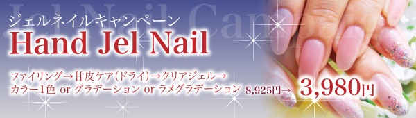 ハンドネイルキャンペーン
